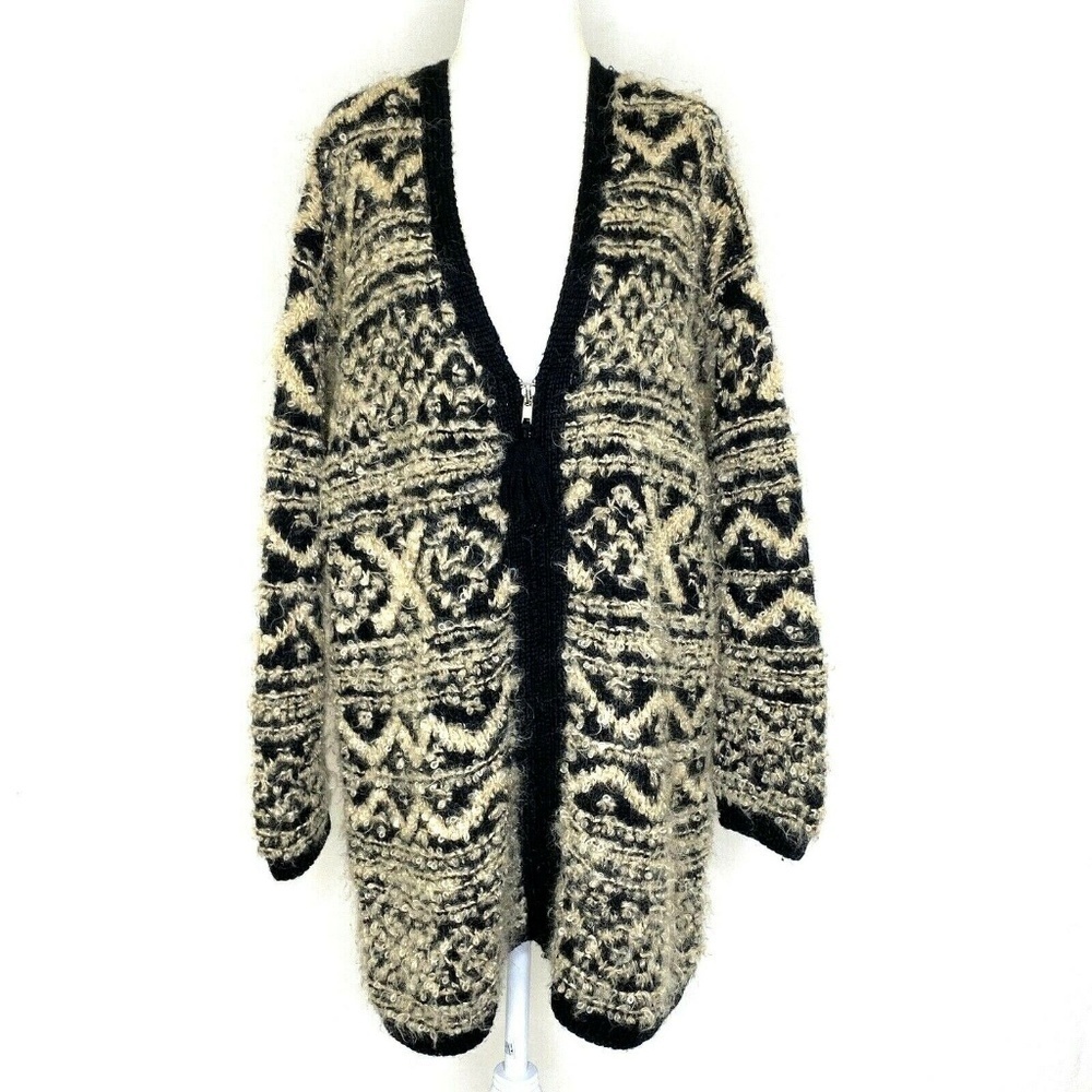 Jones New York Sport S Zip Front Cardigan Sweater